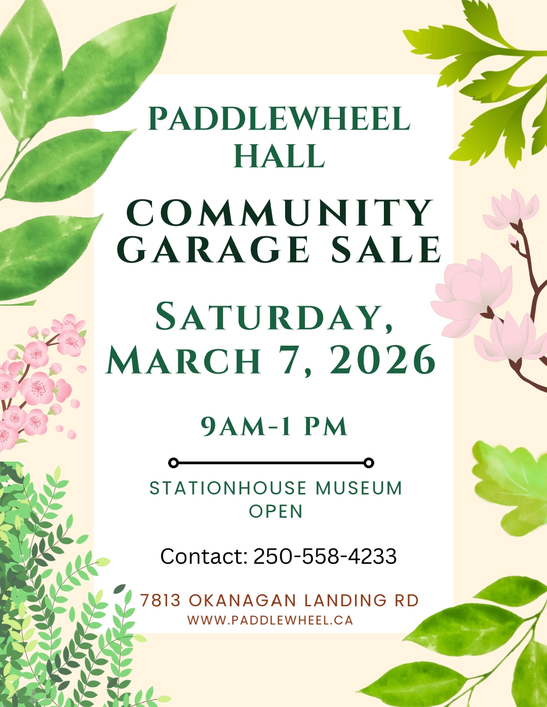 Spring Garage Sale