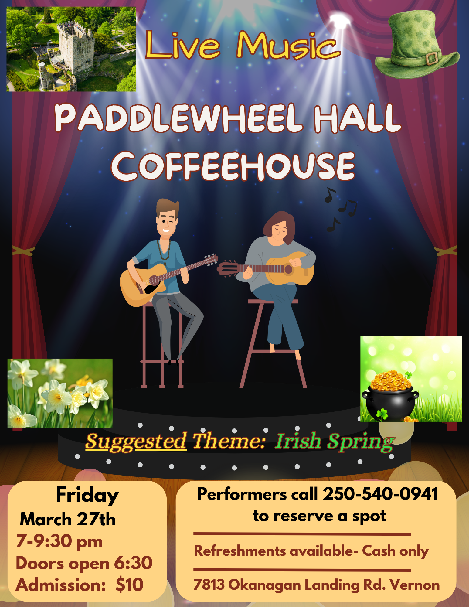 Live Music Coffeehouse – Irish Spring photo